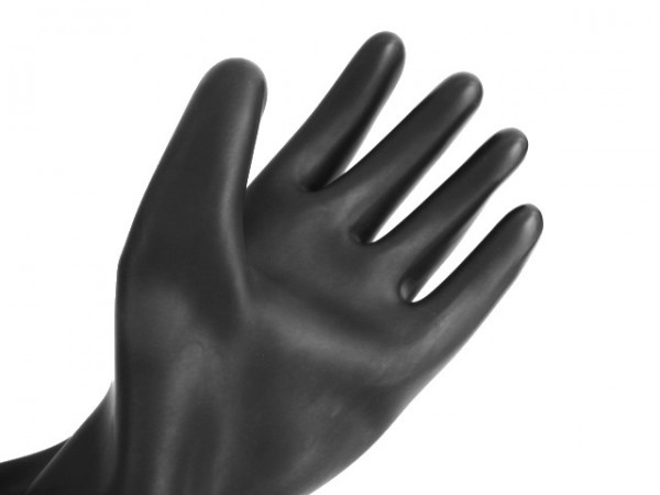 Sandstrahl-Handschuhe Latex, 580 mm lang mit Stulpe zum _