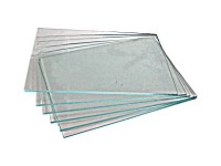 Glasvisier 165 x 110 mm für COMMANDER & ZGH und Ekastu C4, _