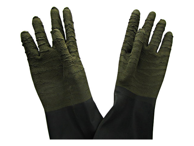 Sandstrahlkabine 600mm Paar Handschuhe Sandstrahlhandschuhe f